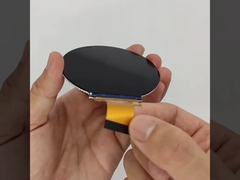 2.8 इंच राउंड टीएफटी डिस्प्ले मॉड्यूल, 480x480 रेजोल्यूशन, 30 पिन्स एमआईपीआई इंटरफेस, 300सीडी/एम2