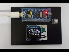 0.96 इंच PMOLED डिस्प्ले, 128x64 रिज़ॉल्यूशन, 4-वायर SPI /I2C इंटरफ़ेस, ड्राइविंग IC SSD1306