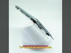 टच पैनल के साथ 7 इंच यूआर्ट टीएफटी डिस्प्ले, 800×480 रेजोल्यूशन, 10पिन यूर्ट इंटरफेस