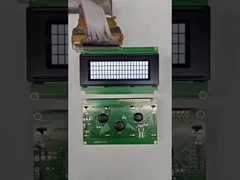 2.5 इंच 20x4 चरित्र एलसीडी मॉड्यूल डिस्प्ले एसटीएन पीला / नीला 1/16 कर्तव्य,1/5 पूर्वाग्रह