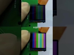 1टच पैनल के साथ.28 इंच सूर्य के प्रकाश से पठनीय टीएफटी डिस्प्ले, 176*176 डॉट्स एसपीआई इंटरफ़ेस