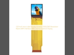 1.03 इंच माइक्रो ओएलडी डिस्प्ले मॉड्यूल 2560x2560 रिज़ॉल्यूशन 81 पिन MIPI इंटरफेस 1800 C/D इष्टतम डिस्प्ले के लिए