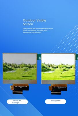 2.0 inch Transflective TFT Module with 240X320 Resolution and SPI Interface