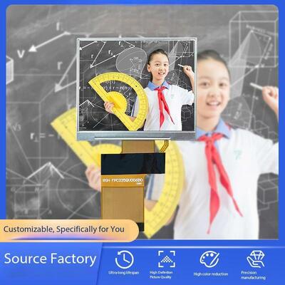 3.5 Inch IPS TFT Color Display with RGB 24bit Interface and ST7272A IC for 300nits Industrial TFT LCD Display Module