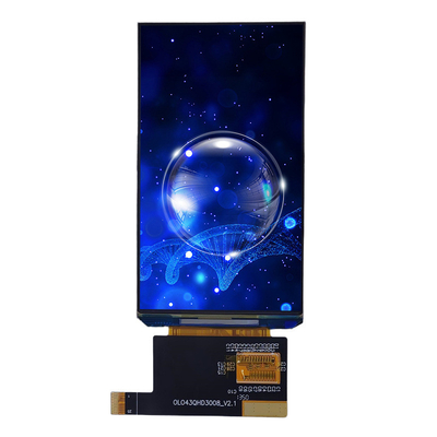 4.3 इंच AMOLED डिस्प्ले मॉड्यूल 540*960 रेज़ोल्यूशन MIPI इंटरफ़ेस 260C/D