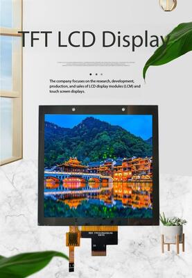 3.95 इंच आईपीएस टीएफटी कलर डिस्प्ले 480*480 रेज़ोल्यूशन MIPI इंटरफ़ेस और 400 निट ब्राइटनेस के साथ