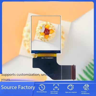 1.8 इंच आईपीएस टीएफटी डिस्प्ले 128(आरजीबी)x160 रेजोल्यूशन ST7735S IC 320nits MCU 16bit इंटरफ़ेस के साथ ऑल व्यू स्मार्ट डिजिटल स्क्रीन